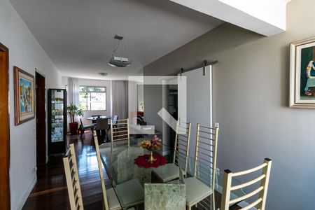 Sala de apartamento à venda com 4 quartos, 160m² em Grajaú, Belo Horizonte