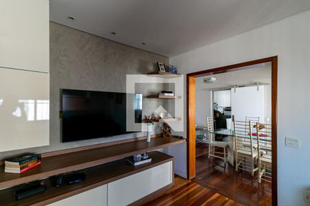 Sala de apartamento à venda com 4 quartos, 160m² em Grajaú, Belo Horizonte