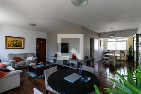 Sala de apartamento à venda com 4 quartos, 160m² em Grajaú, Belo Horizonte