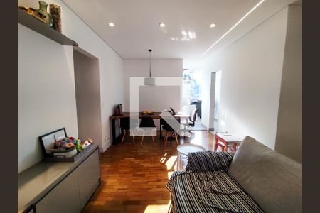 Sala de apartamento à venda com 3 quartos, 105m² em Santo Antônio, Belo Horizonte