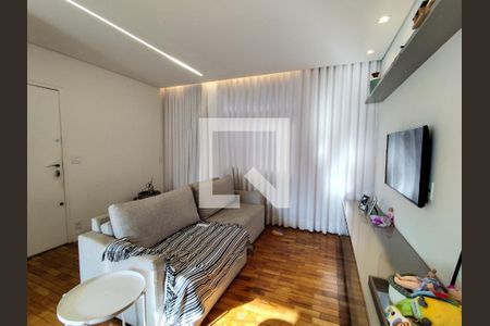 Sala de apartamento à venda com 3 quartos, 105m² em Santo Antônio, Belo Horizonte