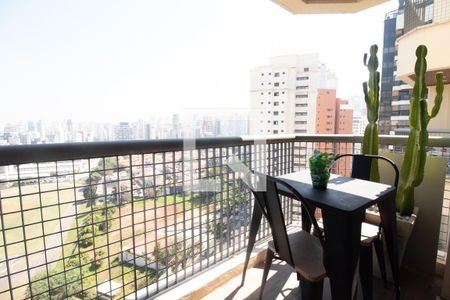 Varanda da Sala de apartamento para alugar com 1 quarto, 85m² em Paraíso, São Paulo