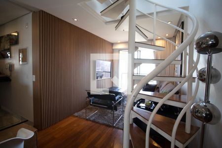 Sala de apartamento à venda com 1 quarto, 85m² em Paraíso, São Paulo