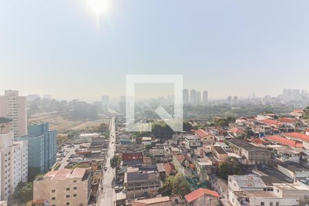 Vista Sala / Cozinha / Lavanderia de apartamento para alugar com 2 quartos, 34m² em Jardim Celeste, São Paulo