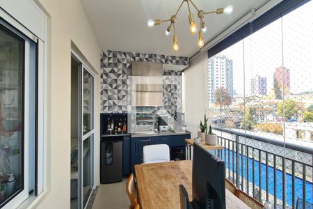 Varanda da Sala de apartamento à venda com 2 quartos, 61m² em Parque da Vila Prudente, São Paulo