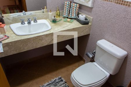 LAVABO de casa de condomínio para alugar com 5 quartos, 500m² em Vila Hollândia, Campinas