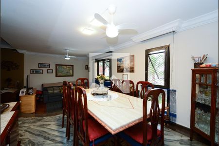 Sala de Jantar de apartamento à venda com 4 quartos, 188m² em Jardim Silvestre, São Bernardo do Campo