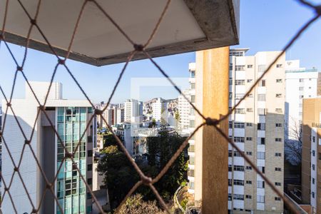 Vista da Varanda da Sala de apartamento à venda com 3 quartos, 132m² em Sion, Belo Horizonte