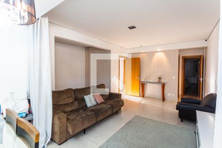 Sala de apartamento para alugar com 3 quartos, 132m² em Sion, Belo Horizonte