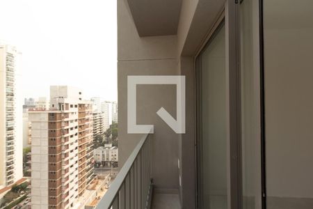 Varanda de kitnet/studio à venda com 1 quarto, 24m² em Vila Nova Conceição, São Paulo