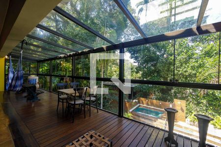 Sala de casa de condomínio à venda com 4 quartos, 357m² em São Conrado, Rio de Janeiro