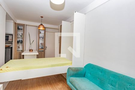 Sala de apartamento à venda com 1 quarto, 34m² em Liberdade, São Paulo