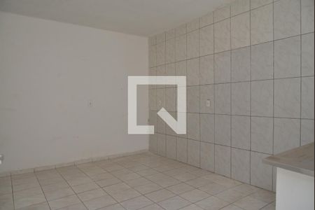 Sala/Cozinha de casa para alugar com 1 quarto, 44m² em Vila Apiai, Santo André