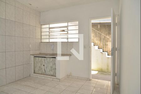 Sala/Cozinha de casa para alugar com 1 quarto, 44m² em Vila Apiai, Santo André