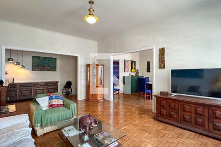 Sala de apartamento à venda com 4 quartos, 166m² em Copacabana, Rio de Janeiro