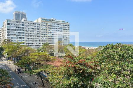 Sala - Vista de apartamento à venda com 4 quartos, 166m² em Copacabana, Rio de Janeiro