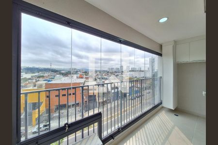 Varanda de apartamento à venda com 2 quartos, 55m² em Vila Anastácio, São Paulo