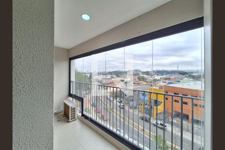 Varanda de apartamento à venda com 2 quartos, 55m² em Vila Anastácio, São Paulo