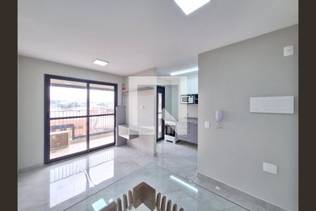 Sala de apartamento à venda com 2 quartos, 55m² em Vila Anastácio, São Paulo