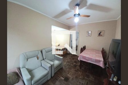 Sala de apartamento para alugar com 3 quartos, 105m² em Boa Vista, São Vicente