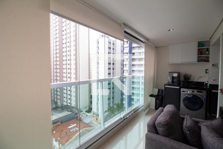 Varanda de apartamento à venda com 2 quartos, 64m² em Cidade Monções, São Paulo