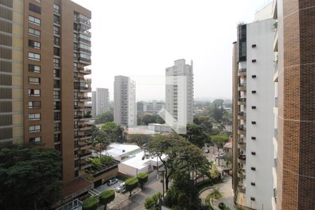 Vista da Varanda de kitnet/studio à venda com 1 quarto, 27m² em Moema, São Paulo