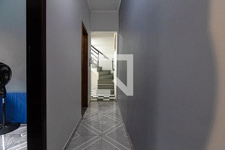 corredor para os comodos de casa à venda com 4 quartos, 169m² em Jardim Seckler, São Paulo