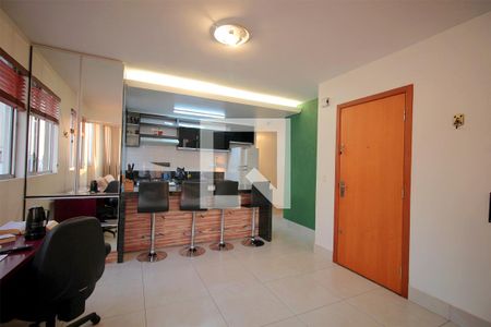 Sala de apartamento à venda com 2 quartos, 72m² em Cruzeiro, Belo Horizonte