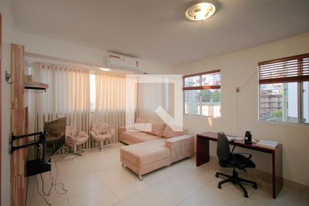 Sala de apartamento à venda com 2 quartos, 72m² em Cruzeiro, Belo Horizonte