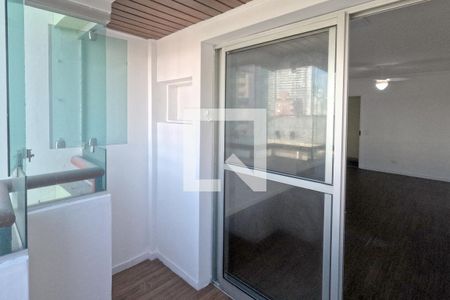 Varanda da Sala de apartamento para alugar com 2 quartos, 70m² em Encruzilhada, Santos