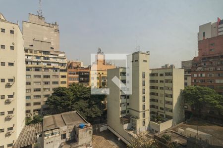 Vista da Sala de apartamento à venda com 1 quarto, 26m² em Vila Buarque, São Paulo