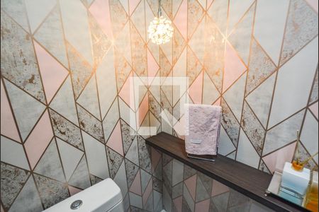 Lavabo de apartamento à venda com 2 quartos, 84m² em Vila Scarpelli, Santo André