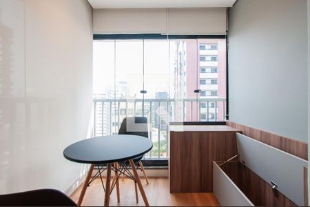 Varanda do Studio de kitnet/studio à venda com 1 quarto, 30m² em Pinheiros, São Paulo