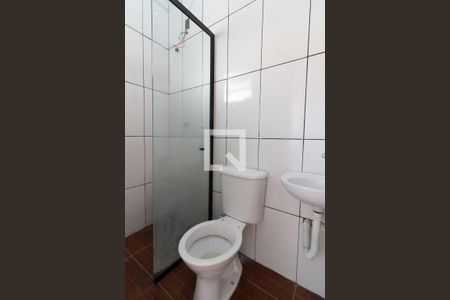 Banheiro de kitnet/studio para alugar com 1 quarto, 30m² em Jardim Esmeralda, São Paulo