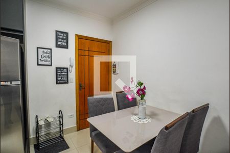 Sala de apartamento à venda com 2 quartos, 47m² em Jardim Utinga, Santo André