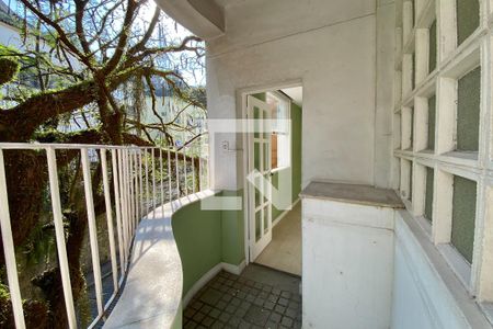 Varanda de apartamento à venda com 2 quartos, 60m² em Laranjeiras, Rio de Janeiro