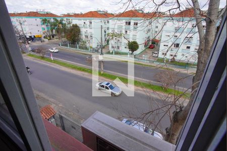 Sala - Vista de apartamento para alugar com 1 quarto, 38m² em Jardim Leopoldina, Porto Alegre