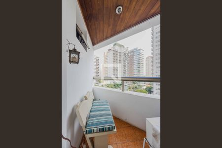 Varanda da Sala de apartamento à venda com 1 quarto, 42m² em Paraíso, São Paulo