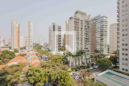 Vista da Varanda da Sala de apartamento à venda com 1 quarto, 42m² em Paraíso, São Paulo