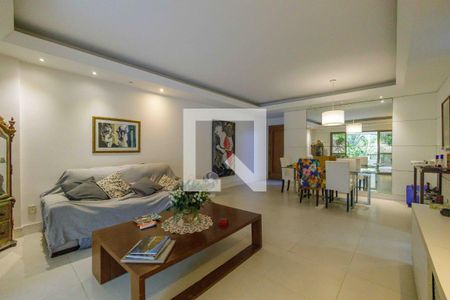 Sala de apartamento à venda com 3 quartos, 160m² em Barra da Tijuca, Rio de Janeiro