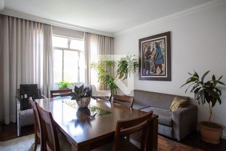 Sala de apartamento à venda com 3 quartos, 127m² em Santo Antônio, Belo Horizonte