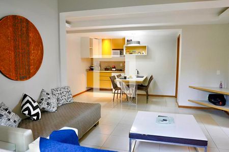 Sala de apartamento para alugar com 1 quarto, 58m² em Rio Vermelho, Salvador