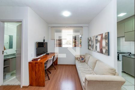 Sala de apartamento à venda com 2 quartos, 55m² em Salgado Filho, Belo Horizonte