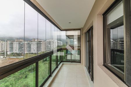 Varanda de apartamento à venda com 3 quartos, 120m² em Recreio dos Bandeirantes, Rio de Janeiro