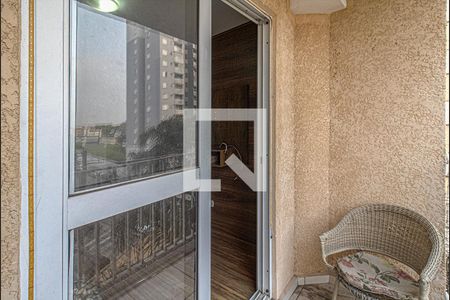 Sacada Sala de apartamento para alugar com 3 quartos, 60m² em Taboão, São Paulo