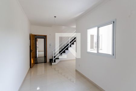 Sala de apartamento à venda com 2 quartos, 50m² em Jardim Santo Alberto, Santo André