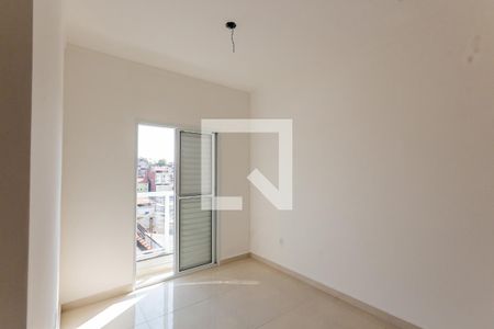 Suíte  de apartamento à venda com 2 quartos, 100m² em Jardim Santo Alberto, Santo André