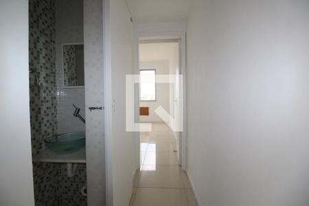 Sala - Corredor de apartamento à venda com 1 quarto, 43m² em Pechincha, Rio de Janeiro