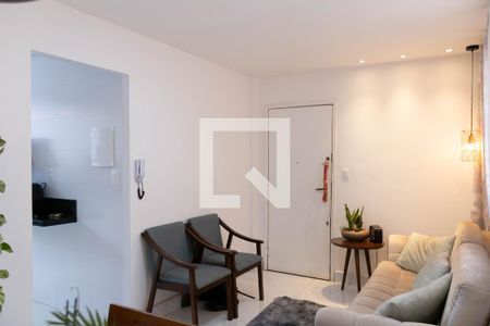 Sala de apartamento à venda com 2 quartos, 75m² em Jardim America, Belo Horizonte