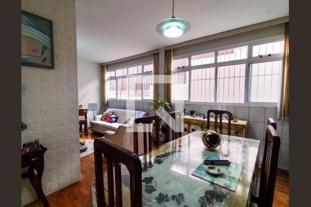 Sala de apartamento à venda com 3 quartos, 120m² em Sion, Belo Horizonte